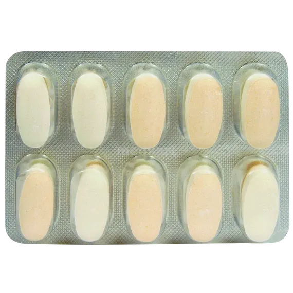 glycomet gp 1 forte tablet 10's